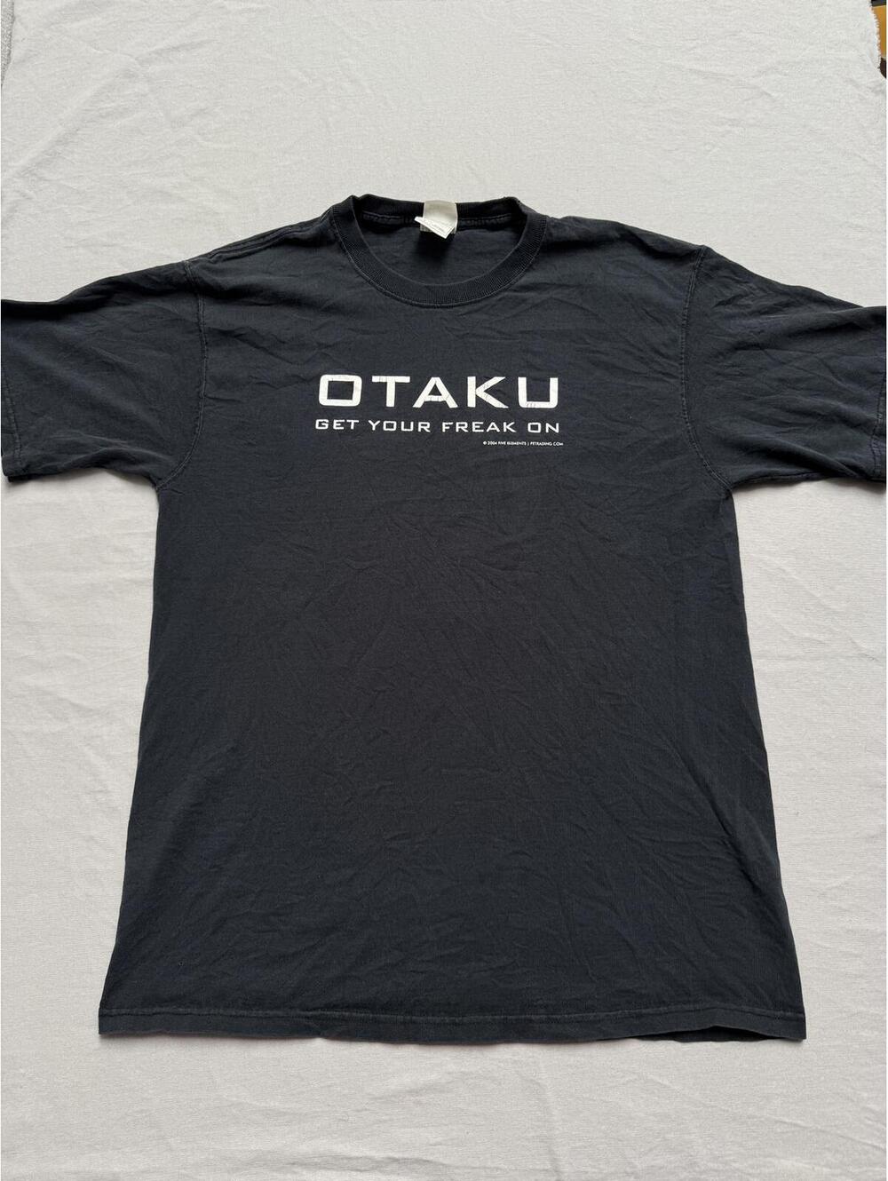 Vintage Otaku T-shirt Get Your Freak On Five Elements - L